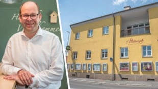 Bürgermeister Thomas Heissenberger ist gleichzeitig Obmann der Genossenschaft, die das Traditionslokal ehrenamtlich führt.  (Bild: Krone KREATIV/Doris Seebacher)