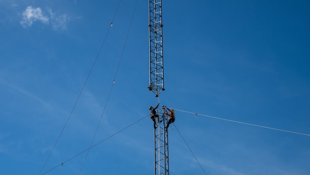In Gnesau starten bald Bauverhandlun- gen für einen Windmessmasten – obwohl dort laut Zonierung keine Windräder stehen dürfen. (Bild: Salzburg AG)