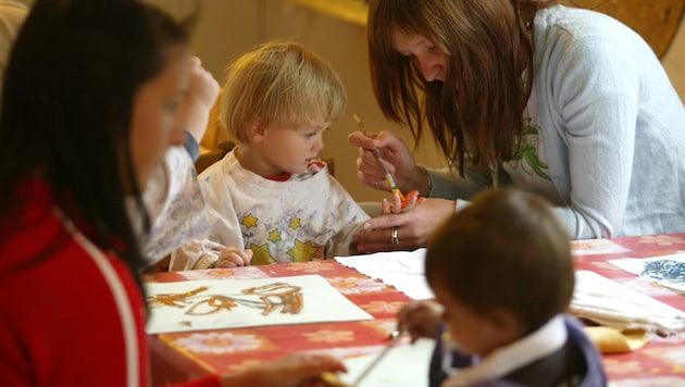 Mehr als 42.000 Kinder werden in Tiroler Kinderbildungseinrichtungen betreut. (Bild: Birbaumer Christof)
