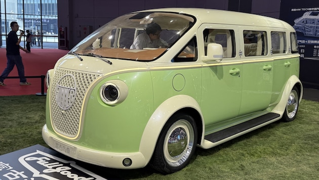 Songsan Motors SS Summer - eine Karikatur des VW T1 (Bild: SP-X/Benjamin Bessinger)