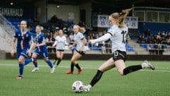 ÖFB-Talent Katie Richter im Match gegen die Gastgeberinnen.