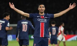Da hat er leicht jubeln, der Achraf Hakimi von PSG …