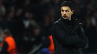Arsenal-Trainer Mikel Arteta (Bild: AFP/APA/Thomas SAMSON)