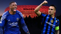 PSG trifft am 31. Mai in der Münchner Allianz Arena auf Inter Mailand. (Bild: GEPA)