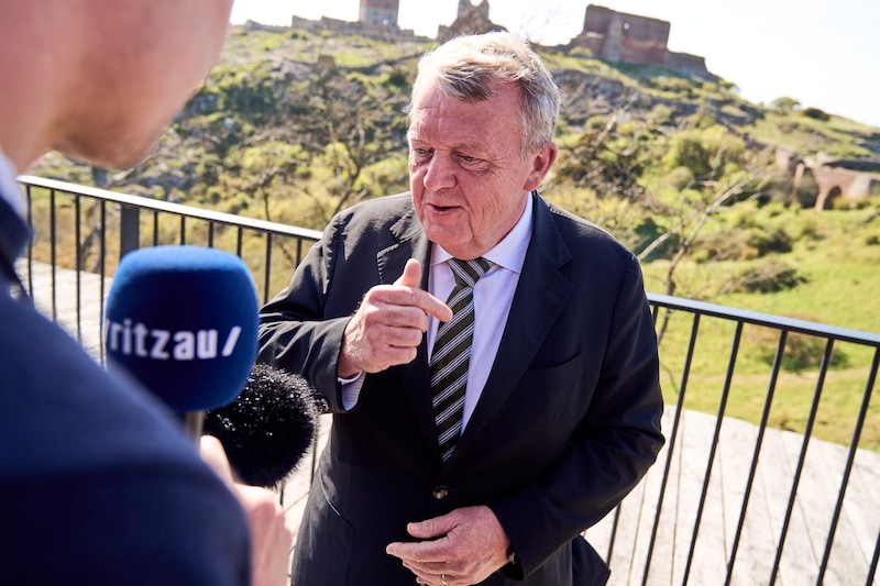 Dänemarks Außenminister Lars Løkke Rasmussen (Bild: EPA/Thomas Traasdahl)