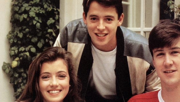 „Ferris macht blau“ mit Matthew Borderick, Mia Sara und Alan Ruck (Bild: Ronald Grant Archive / Mary Evans / picturedesk.com)