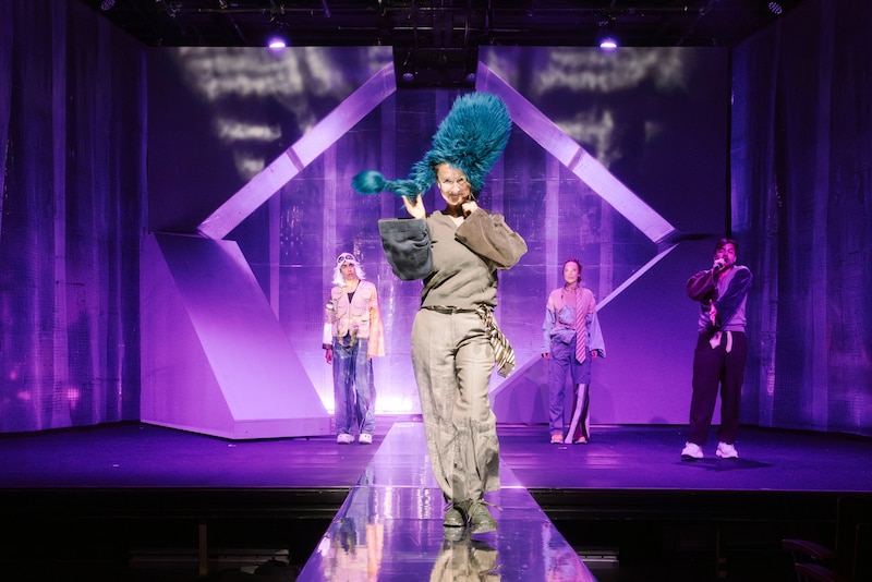 Das witzige Chaos von „Content“ ist noch bis zum 29. Juni im Schauspielhaus zu sehen. (Bild: Inés Bacher)