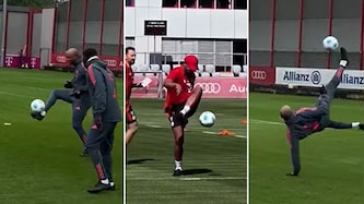 Vincent Kompany hat‘s noch drauf. (Bild: Instagram/fcbayern)