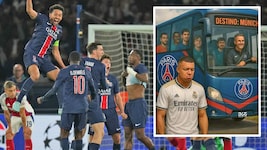 PSG jubelte am Mittwochabend über den Champions-League-Finaleinzug und träumt jetzt vom Titel – Kylian Mbappe muss jedenfalls noch ein Jahr länger träumen. (Bild: AP)