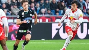 Dänen-Stürmer William Böving spielt die beste Saison seit er bei Sturm ist. (Bild: GEPA)