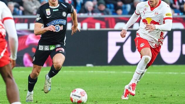 Dänen-Stürmer William Böving spielt die beste Saison seit er bei Sturm ist.