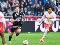 Dänen-Stürmer William Böving spielt die beste Saison seit er bei Sturm ist. (Bild: GEPA)