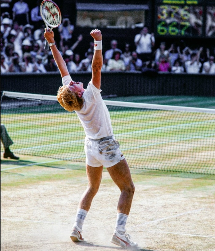 1985 holte Becker als 17-Jähriger seinen ersten Wimbledon-Titel. 