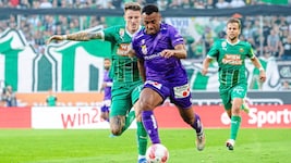 Im Derby wartet Maurice Malone noch auf sein erstes Tor. Am Sonntag ist der Stürmer nach seiner Sperre wieder an Bord. (Bild: Urbantschitsch Mario)