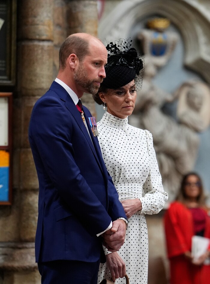 Prinz William und Prinzessin Kate beim Gottestdienst in der Westminster Abbey