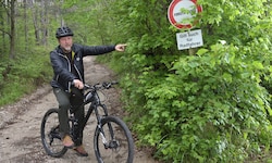 Gerald Simon möchte auch für Mountainbiker „freies Wegerecht“, so wie es auch für Wanderer gilt. ...