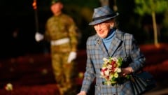 Dänemarks Königin Margrethe II. am 4. Mai bei der Gedenkfeier anlässlich des 80. Jahrestages der ...
