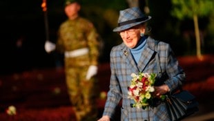 Dänemarks Königin Margrethe II. am 4. Mai bei der Gedenkfeier anlässlich des 80. Jahrestages der ...