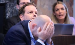 LA Patrick Haslwanter (vorne) hatte seine Not mit so mancher konträren Meinung, aber auch ...