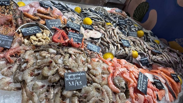 Im Chernomorka dreht sich alles um frischen Fisch, Austern und Meerestiere. (Bild: Chernomorka)