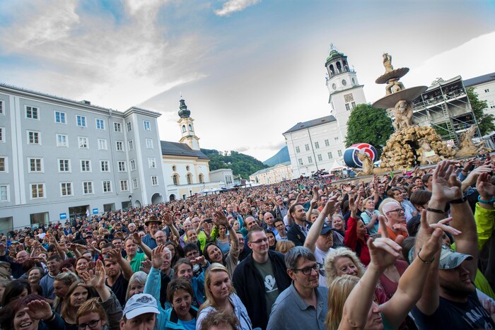 Früher füllten bis zu 20.000 Besucher den Residenzplatz