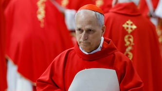 Der neue Papst Robert Francis Prevost (Bild: EPA/FABIO FRUSTACI)