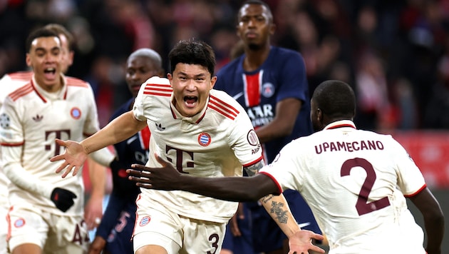 Aufregung um Bayern-Verteidiger Minjae Kim (Bild: AFP/FRANCK FIFE / AFP)