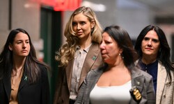 Ex-Model Kaja Sokola sagte vor Gericht in New York gegen Harvey Weinstein aus und schilderte ...