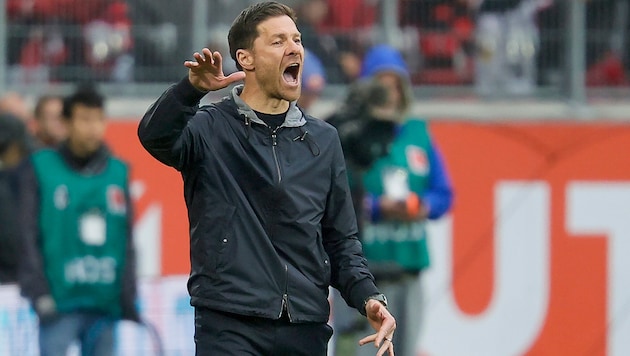Leverkusen-Trainer Xabi Alonso (Bild: EPA/RONALD WITTEK)