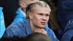 Erling Haaland war zuletzt verletzungsbedingt nur Zuschauer. (Bild: AP/Jon Super)