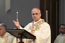 Papst Leo XIV. war im November Hauptzelebrant beim 675. Weihejubiläum der Augustinerkirche im ...