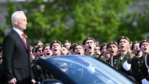 Verteidigungsminister Andrej Bjeloussow (Bild: AFP/KIRILL KUDRYAVTSEV)