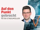 Analysiert für die „Krone“: Wirtschaftsredakteur Peter Stadlmüller