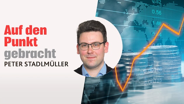 Analysiert für die „Krone“: Wirtschaftsredakteur Peter Stadlmüller