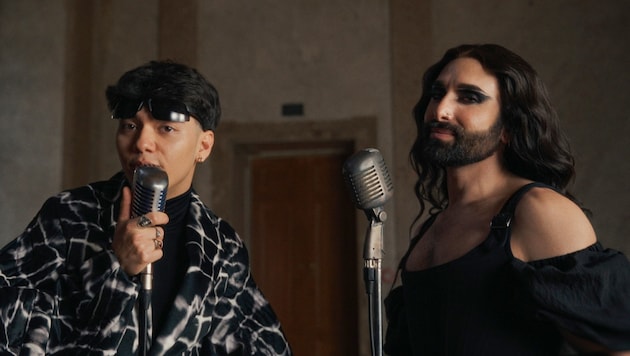 JJ ist unsere große Hoffnung auf den diesjährigen Sieg. Conchita hat den Song Contest 2014 gewonnen.