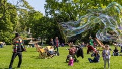 Das Genussfestival im Stadtpark bietet allerlei Unterhaltung