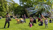 Das Genussfestival im Stadtpark bietet allerlei Unterhaltung