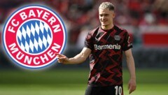 Florian Wirtz ist sich offenbar mit dem FC Bayern einig. (Bild: AFP/APA/INA FASSBENDER, FC Bayern)