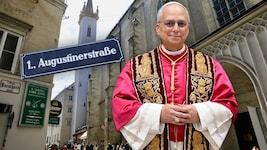 Leo XIV. ist Augustiner – und mit seinen Ordensbrüdern in Wien tief verbunden. (Bild: Krone KREATIV/Martin Jöchl/Vatican)