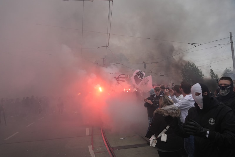 Euphorischer Empfang in Graz (Bild: Pail Sepp)