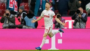 Florian Kainz schießt Köln mit einem Doppelpack zum Sieg!  (Bild: AP/Martin Meissner)