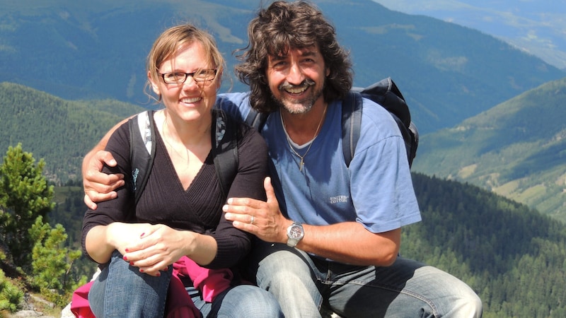 Christina und Rainer Osinger in den Bergen. (Bild: Rainer Osinger)