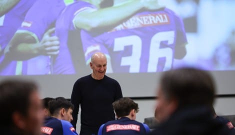 Ralph Krueger ist am Sonntag beim Derby gegen Rapid live vor Ort (Bild: GEPA)
