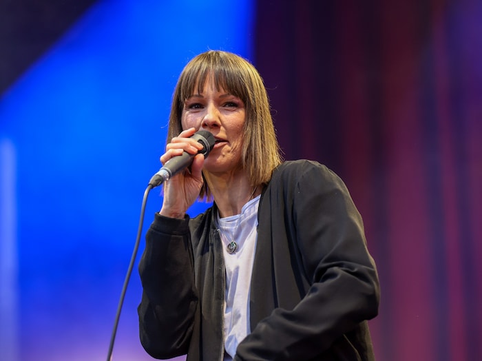 Christina Stürmer genoss den Abend sichtlich