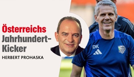 Herbert Prohaska schreibt in seiner Kolumne über die österr. Bundesliga. (Bild: Krone KREATIV/Krone Kreativ, GEPA Pictures)