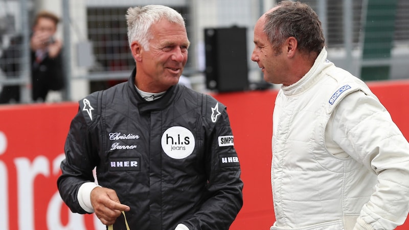 Christian Danner (li.) ist seit Jahren bei RTL als Formel-1-Experte im Einsatz. (Bild: GEPA)