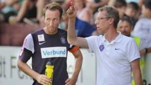 Ortlechner holte unter Stöger 2013 mit der Austria den Titel. (Bild: Pessentheiner Florian)