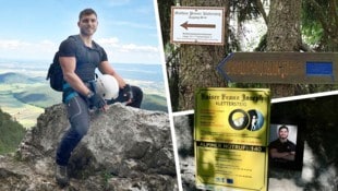 Matthias Prinner – eines der letzten Fotos, die ihn bei seiner großen Leidenschaft, dem Klettern, zeigt. (Bild: Krone KREATIV/zVg, Privat)