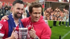 Der Klub von Hollywood-Schauspieler Ryan Reynolds und Kollege Rob McElhenney feiert den dritten ...