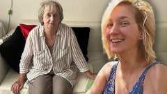 Jenni (re.), die Tochter von Brigitte Scharinger (li.), verschwand vor sieben Jahren spurlos. (Bild: Prewein Martina)